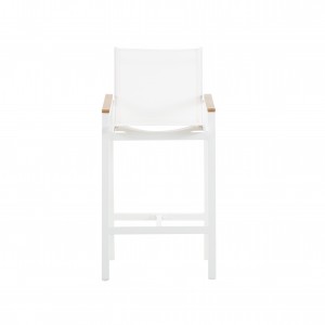 Snow White textile bar stool