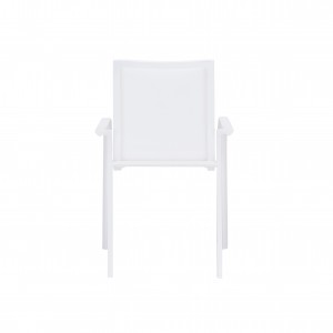 Space textilene dining chair