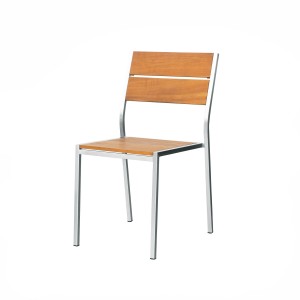 Jedálenská stolička z teakového dreva Alps