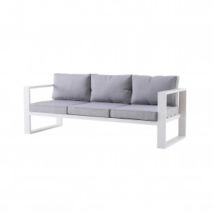 Winter alu.3-seat sofa