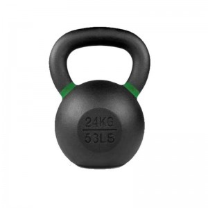 Best quality Gravity Kettlebell -   Factory Cheap Power Training Cast Iron  Powder Coated  Colorful ear kettle bell – Fushuangyue