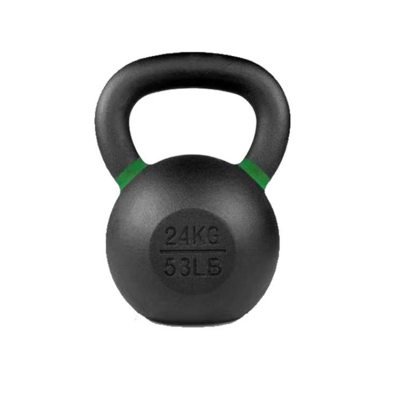 Factory Cheap Power Training Cast Iron  Powder Coated  Colorful ear kettle bell