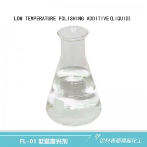Aditivo de polimento de baixa temperatura líquido e sólido, incluindo desengorduramento de óleo