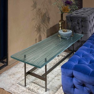 Best Famous Living Room Coffee Table Set Supplier –  Glass Coffee table – Zhitao