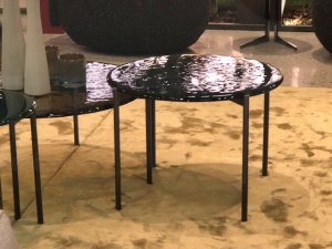 Glass Side Table for Glass Furniture