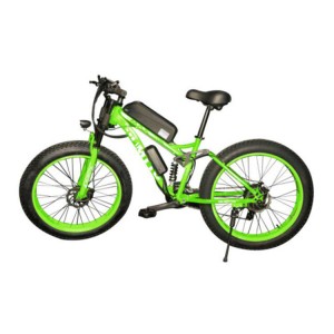 Bicicleta eléctrica deportiva con marco de acero de 500 w 750 w de 26 pulgadas para adultos, neumático de nieve gordo, batería de litio, bicicleta de montaña eléctrica, bicicleta de ciclismo