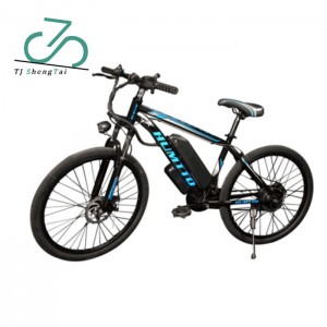 26인치 36V8AH 리튬 배터리 자전거 남성용 및 여성용 전기 산악 자전거