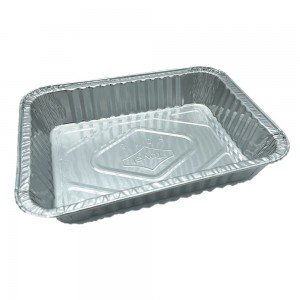 Food grade disposable aluminum foil bowls at containers