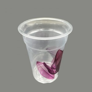 डिस्पोजेबल प्लास्टिक पेय कप
