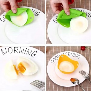 Neljepljivi silikonski kalup za poširana jaja