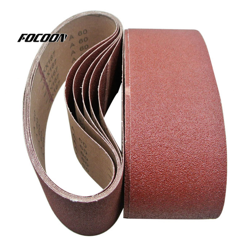 Brown fused alumina sanding belt Blended fabric cloth base Water and oil resistant