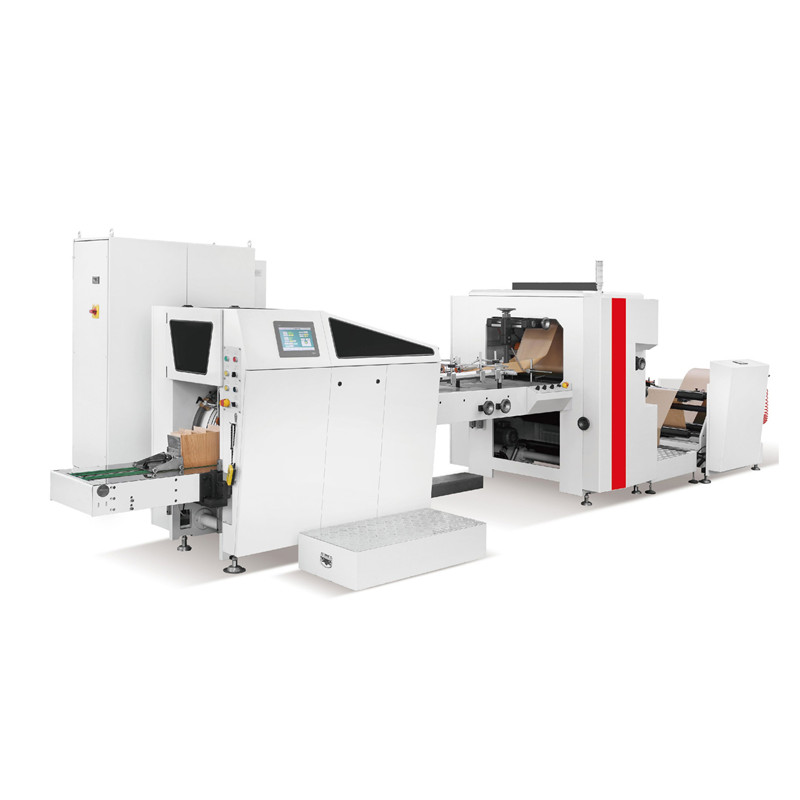 Model JD-G250J Fully Automatic Sharp Bottom Paper Bag Machine Featured Image