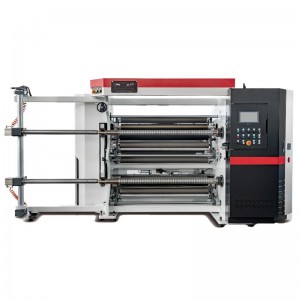 Model KWF-1300K High Speed Plastic Film Slitting & Rewinding Machine