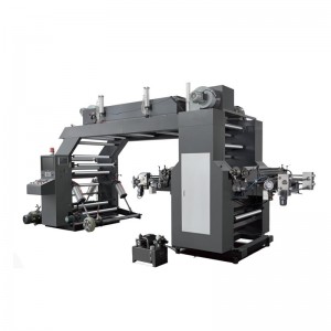 China Multi Color Flexo Printing Machine Manufacturer - Model QTL 6 Colors Medium Speed Stack Type Flexo Printing Machine  – FULEE MACHINERY