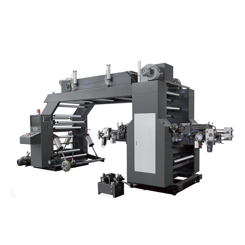 Model QTL 6 Colors Medium Speed Stack Type Flexo Printing Machine Featured Image