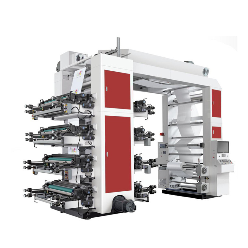 Model YTB-A 8 Colors High Speed Stack Type Flexo Printing Machine Featured Image