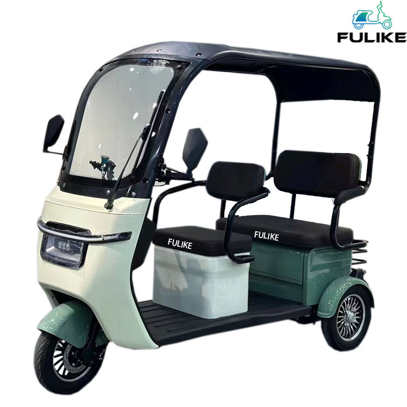 FULIKE ផលិតផលថ្មី 500W 3 Wheel Electric Scooter Trike E Tricycle Tricycle For Passenger