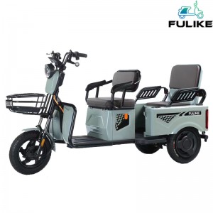 3 Uili TricycleX U'u Pa'u Ga'o Pa'u Eletise Tricycle ma Fa'atino mo Tagata ma 3 Uili Trike Trike Fa'a Saina.