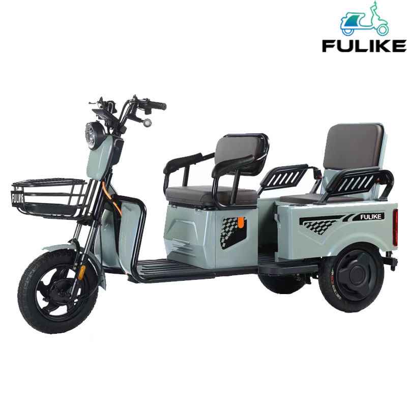 Triciclo eléctrico de 3 ruedas TricycleX Cargo Fat Tire con practicidad para hombre con triciclo de 3 ruedas fabricado en China