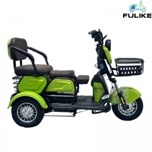 Tricicletă electrică FULIKE, vânzare cu ridicata, pentru adulți, cu 3 roți, 600 W, fabricată în China