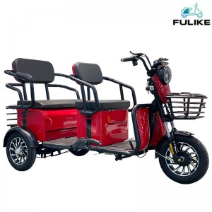 Shitje të nxehta E-Tricycle Utility Cargo Etrike me 3 rrota Fermë elektrike me tri rrota me triçikleta elektrike 26 inç Goma e yndyrshme E Trike