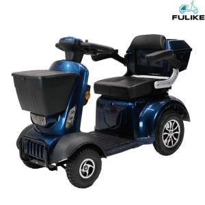 Factory Strong Chassis 4 Wheels Disc Birke Electric Motsi Scooter