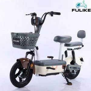 2 Wheel 500W Electric Bike Electric Mobility Scooter miaraka amin'ny 48V12ah Lead-Acid Battery/Lithium Battery