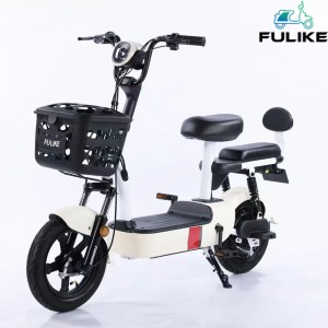 कौटुंबिक वापरासाठी चीन सर्वात स्वस्त लीड ऍसिड 2 चाके इलेक्ट्रिक ई बाइक स्कूटर सायकल 350 W