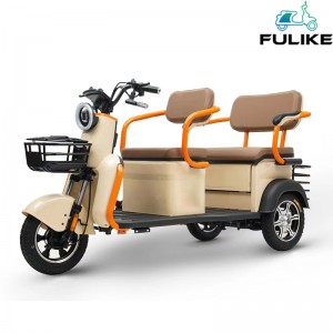 Nieuw product 3-wielige oudere volwassene opvouwbare elektrische driewieler-trike-fabrikant gemaakt in China