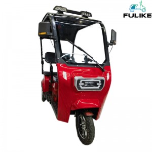 FULIKE gyári OEM/ODM CE EEC új felnőtt 3 kerekű 500 W-os elektromos roller tricikli tetőfedéssel