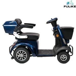Factory Strong Chassis 4 Wheels Disc Brake Electric Mobility Scooter