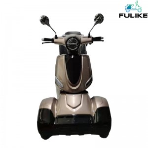 Scooter de mobilidade elétrica de 4 rodas 60v800W segurança com freio eletromagnético