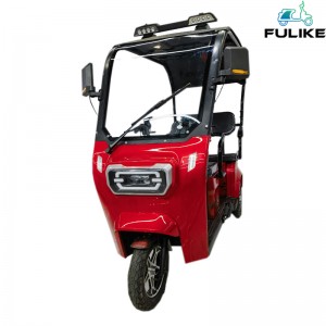 FULIKE Factory OEM/ODM CE EEC Ny voksen 3 hjul 500W elektrisk scooter trehjulssykkel med takdeksel