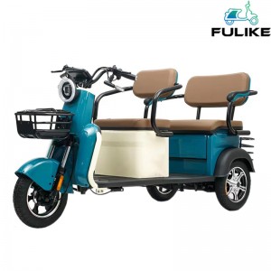 Produk anyar 3 kabayang manula sawawa tilepan Electric Tricycle Trike Produsén Made In China