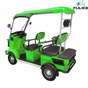 C10 FULIKE N'ogbe 650W 800W 60V Electric EV Agadi Mobility Scooter 4 Wheel Mutlifuction Long Range Golf Cart with Roof