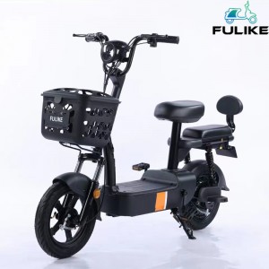 China Cheapest Lead Acid 2 Wheels Electric E Bike Scooter Bicycle 350 W foar famylje gebrûk