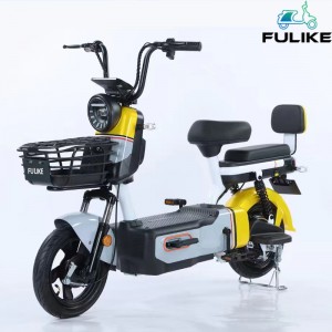 កង់អគ្គិសនីលក់ក្តៅពីរកង់ Lithium Battery Electric Bike 48v 500w ជាមួយឈ្នាន់