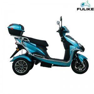 FULIKE Triciclo elettrico per disabili, pieghevole per adulti, a tre ruote, economico, per anziani