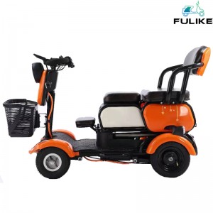 Firehjuls elektrisk scooter med 20ah litiumbatteri Firehjuls scooter