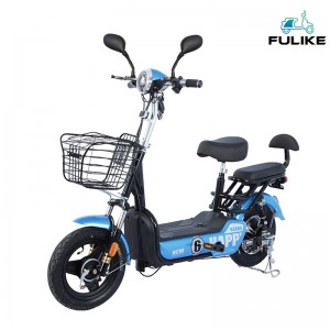 Скутер со електричен велосипед со 2 тркала/електричен 20V мопед со педали Е скутер мотоцикл електричен велосипед