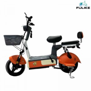 Parduodamas FULIKE naujo dizaino 350 W 48 V sulankstomas 2 ratų suaugusiųjų elektrinis paspirtukas Escooter dviratis