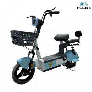 FULIKE Ny design 350W 48V hopfällbar 2-hjulig Vuxen elektrisk skoter Escooter Cykel Ebike Till salu