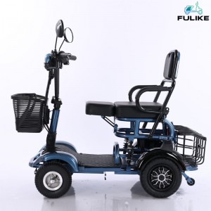 Vespas eléctricas plegables de la movilidad de la vespa plegable de la movilidad de la desventaja discapacitada eléctrica mayor de 4 ruedas