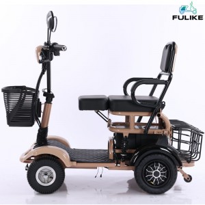 Scooter elettrico pieghevole per mobilità per disabili a 4 ruote per anziani Scooter elettrici pieghevoli per mobilità