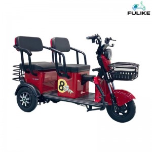 Tricycles électriques handicapés de sécurité pour adultes à basse vitesse Tricycles motorisés Scooter électrique à 3 roues Triciclo Electrico