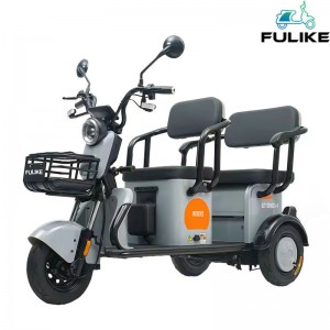 Scooter eléctrico de triciclos eléctricos de 3 rodas CE EEC de fábrica de venda por xunto para adultos
