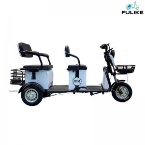 Scooter electric cu 3 roți second hand de familie H2 Tricicletă electrică pentru marfă Tricicletă Vânzare de fabrică
