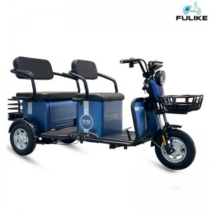 H2 Family Used 3 Wheel Scooter Senior Electric Cargo Trike Tricycle Pabrik Sale