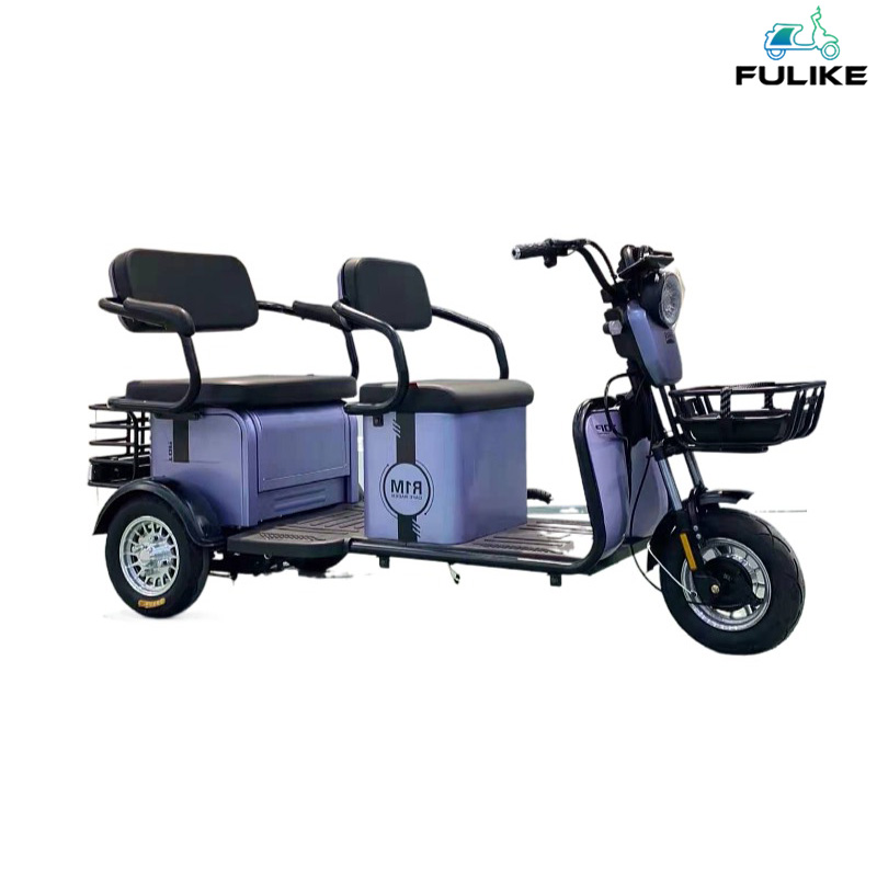 La familia H2 utilizó la venta de fábrica del triciclo de Trike de carga eléctrica mayor de la vespa de 3 ruedas