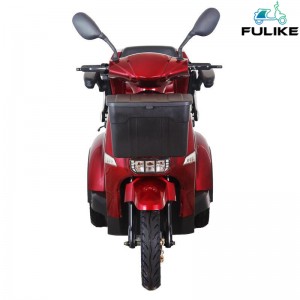 Fulike 48V350W 48V20ah Lithium Batterie Front / Rear Disk Bremspedal Assist Elektresch Trike Tricycle
